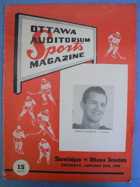 P50 1951 Ottawa Senators